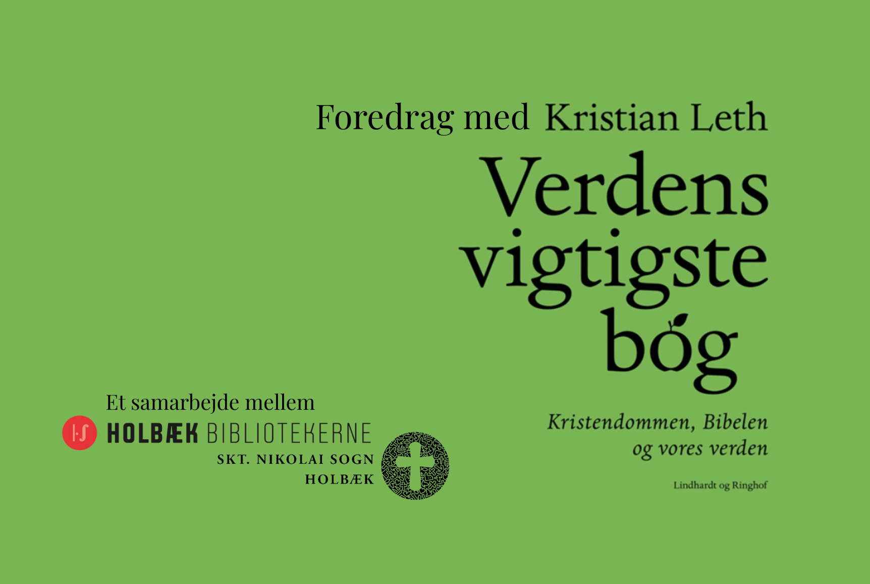 Foredrag med Kristian Leth