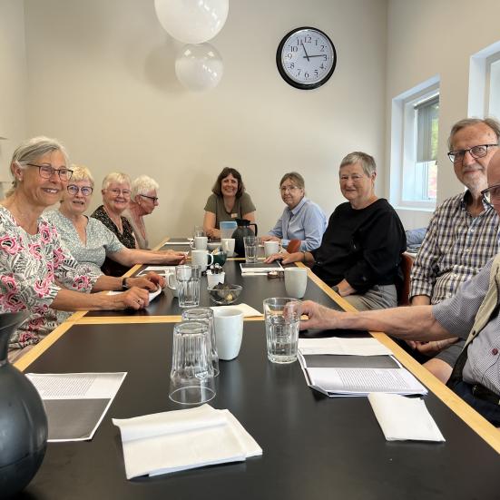 Fælleslæsning med seniorholdet i Holbæk