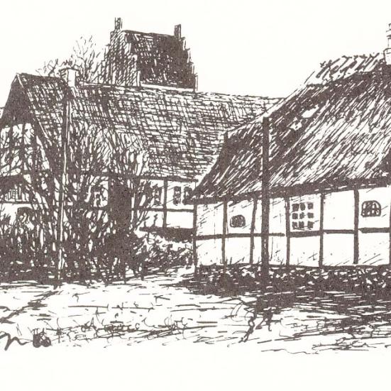Blyantstegning.