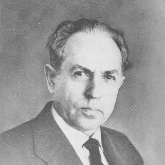 Sort-hvid portræt af Carl Nielsen.