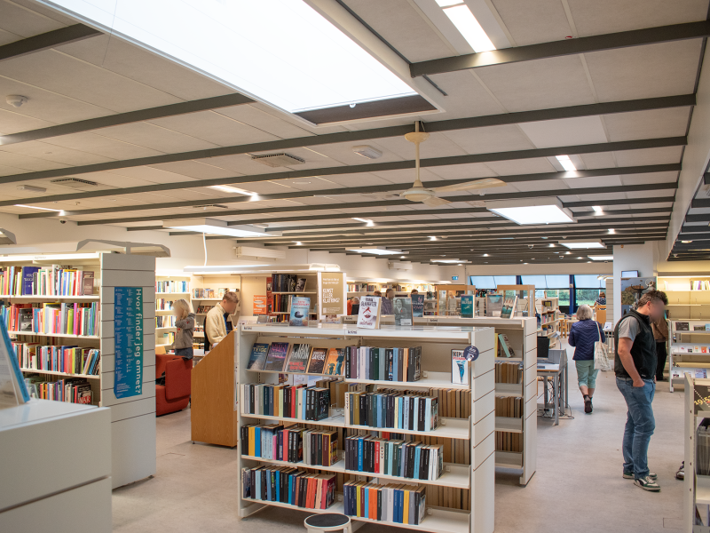 Billede fra Tølløse bibliotek