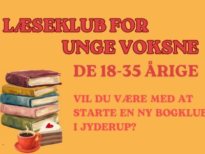 Læseklub for unge voksne på Jyderup Bibliotek 