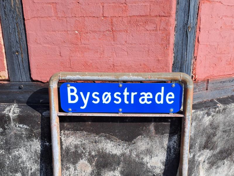 Vejskilt for Bysøstræde