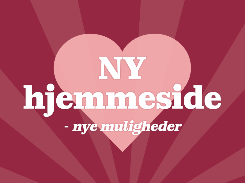 Grafik ny hjemmeside