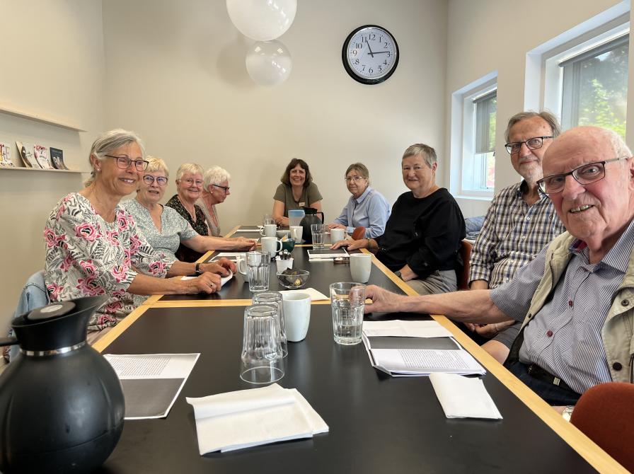 Fælleslæsning med seniorholdet i Holbæk